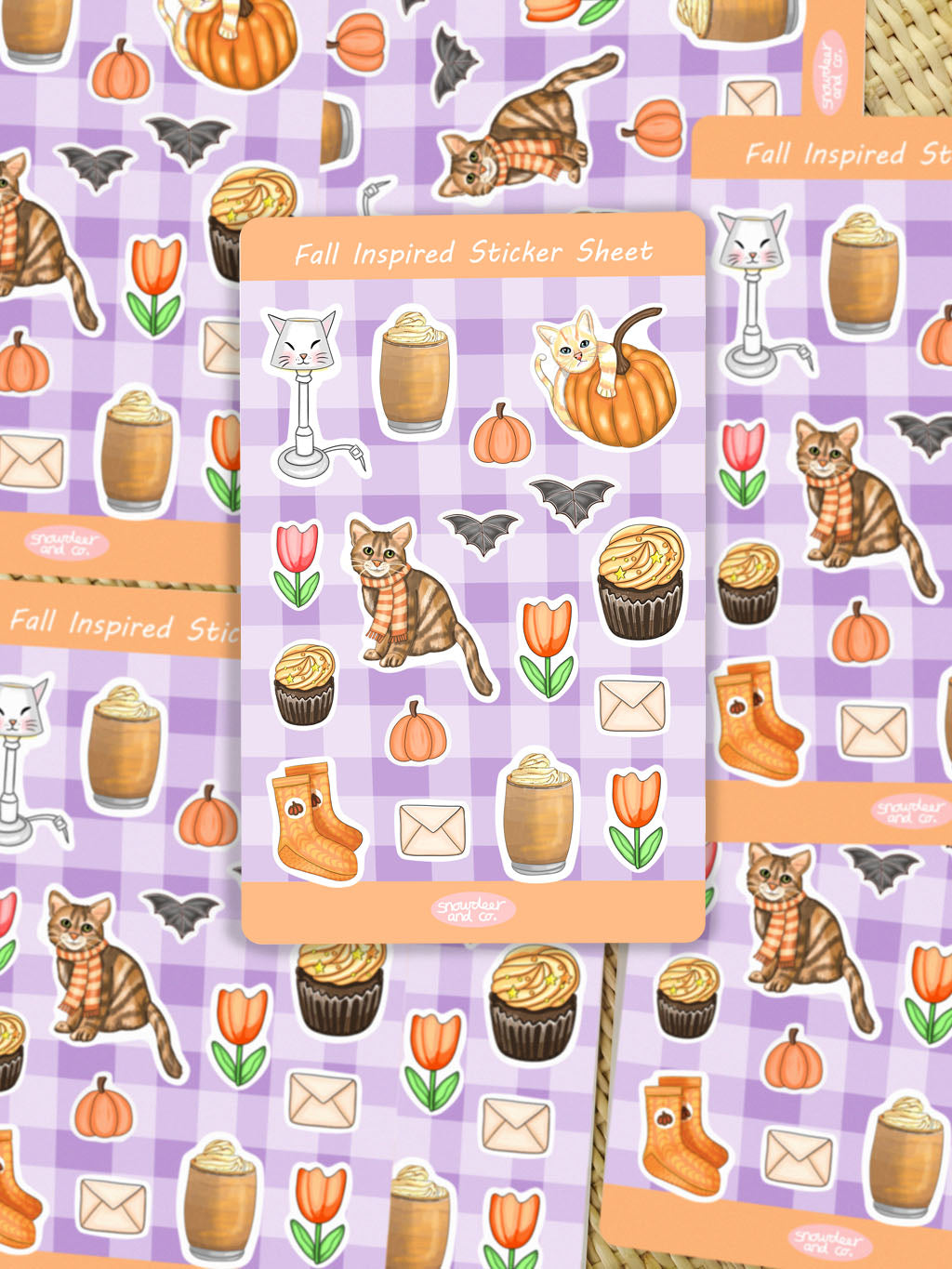 Halloween Fall Sticker Sheet