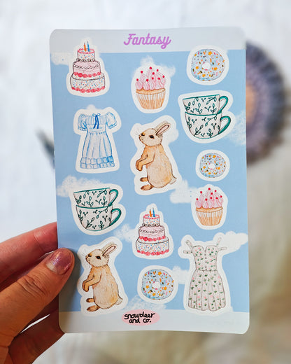 Fantasy Sticker Sheet Set