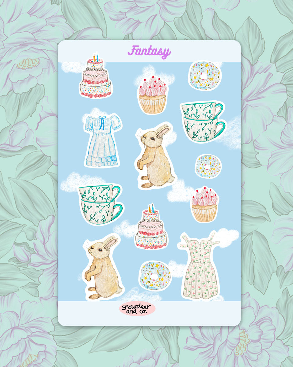 Fantasy Sticker Sheet Set