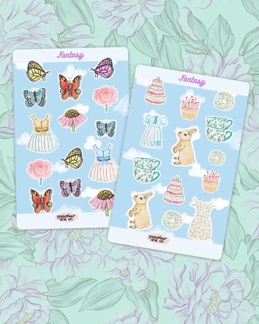 Fantasy Sticker Sheet Set