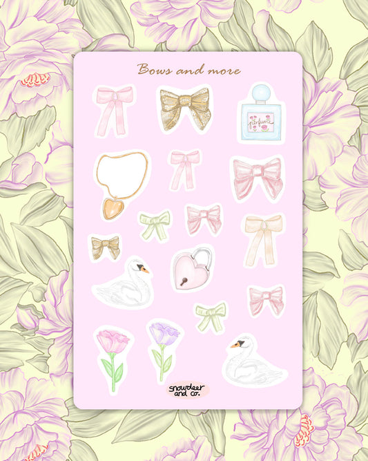Bows Sticker Sheet